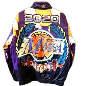Mamba Mentality 2020 Snap Front Jacket - Size Medium